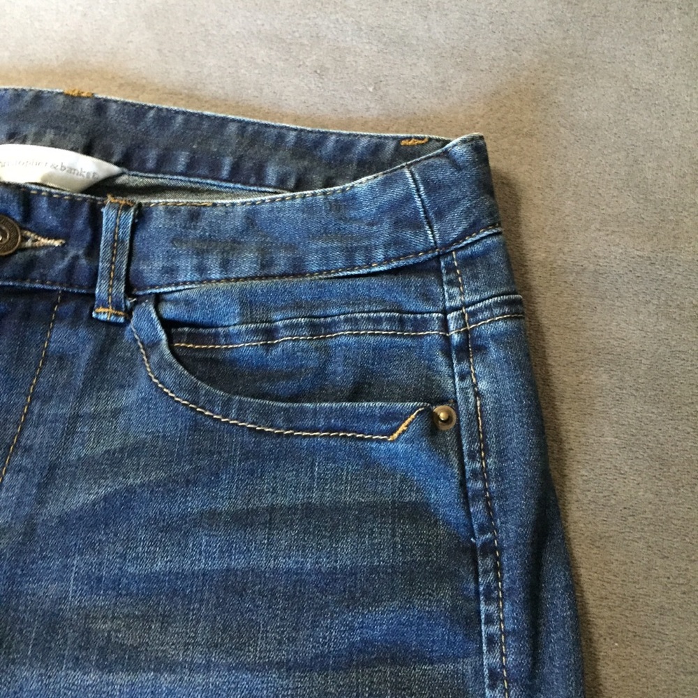 Bermuda Denim Shorts Adjustable Length by Cuffing - Picture 15 of 16